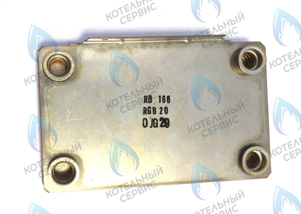 440003170 Теплообменник ГВС RINNAI SMF/DMF 166 (440016872) в Санкт-Петербурге