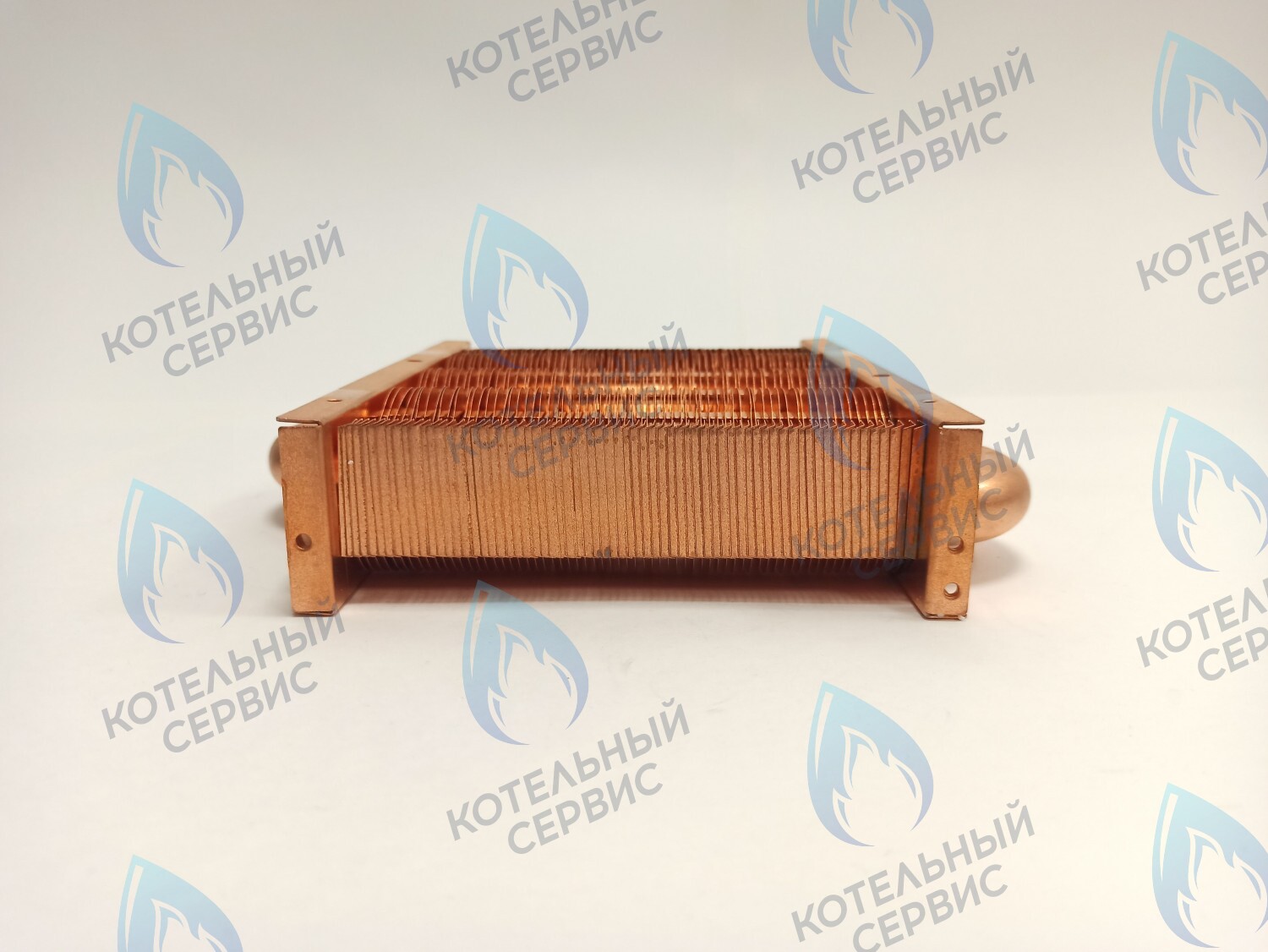 EM021-142-02 Теплообменник первичный основной (без фитингов) 142мм 67 FIN (100 HSG/ICH/MSC) DAEWOO в Санкт-Петербурге