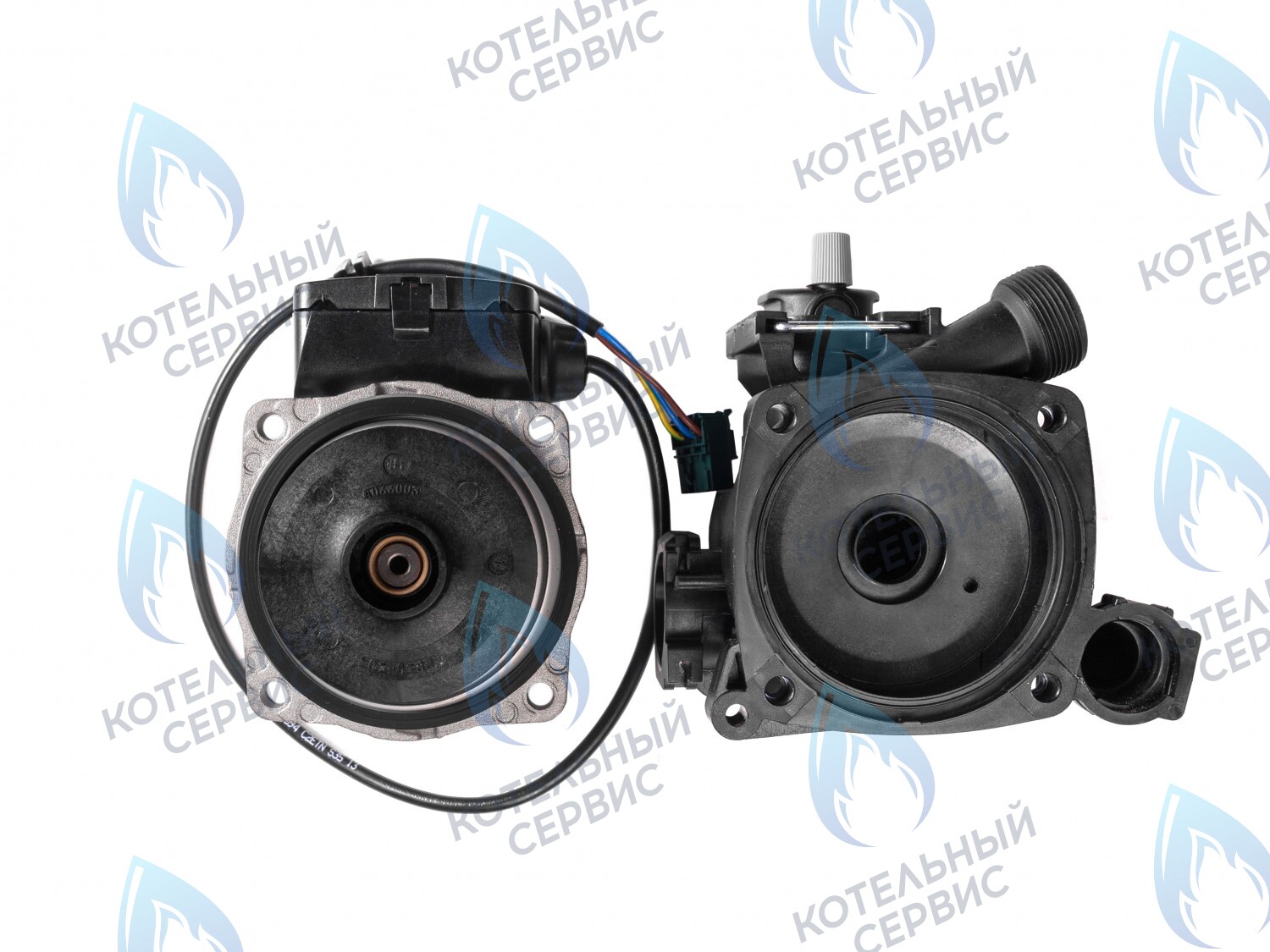 0020020023 Циркуляционный насос (3-проводный кабель) Vaillant ATMO/TURBO TEC PRO/VPAR SL 15/6 HE-2 (по часовой стрелке) (втулка 40мм, колесо 68/21мм) в Санкт-Петербурге