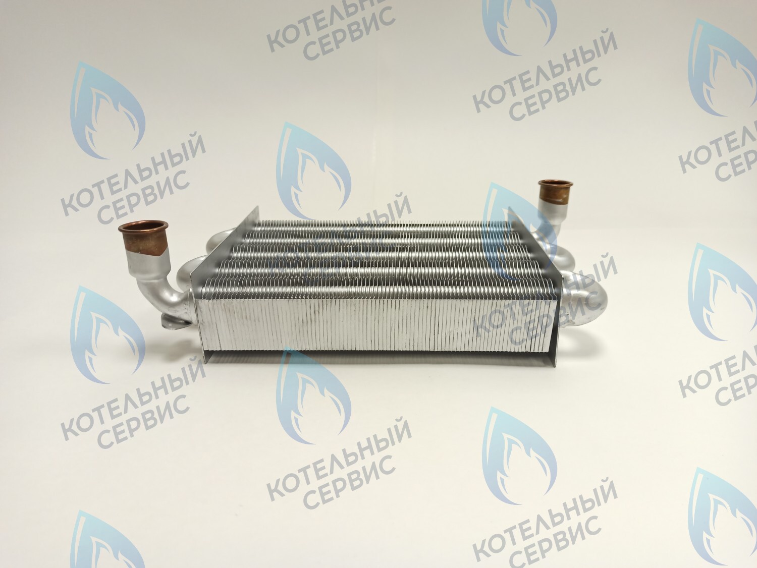 EM044-225F88 Теплообменник первичный 225мм 88 FIN (20кВт/24кВт) KoreaStar Bravo K (KS90299222), Alpenhoff Baden (15199222), Ferroli Fortuna Special (NG), Royal Thermo MC 24кВт (AA07000032) в Санкт-Петербурге