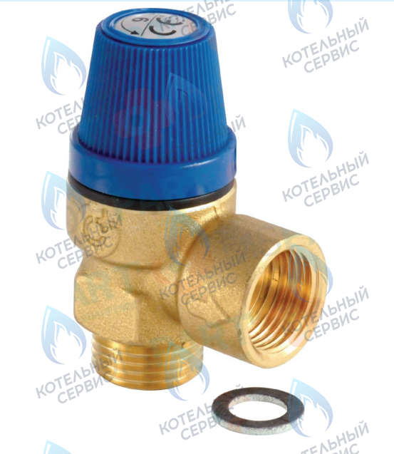 39809950 Клапан предохранительный сбросной 9мбар  FERROLI в Санкт-Петербурге