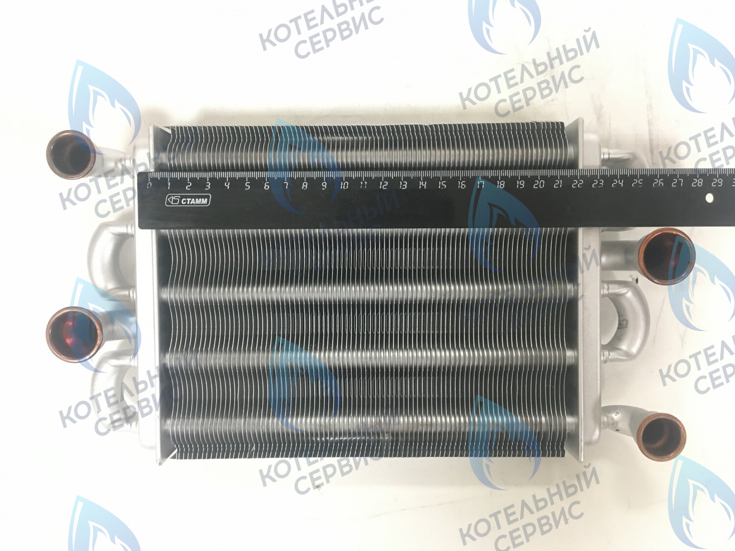 EB041-225 Теплообменник битермический ARDERIA B24 (22013.0220-005, 22013.0220-032), KoreaStar Ace 20-24 KS902605750  Ferroli Domina PRO 24 (398607560) в Санкт-Петербурге