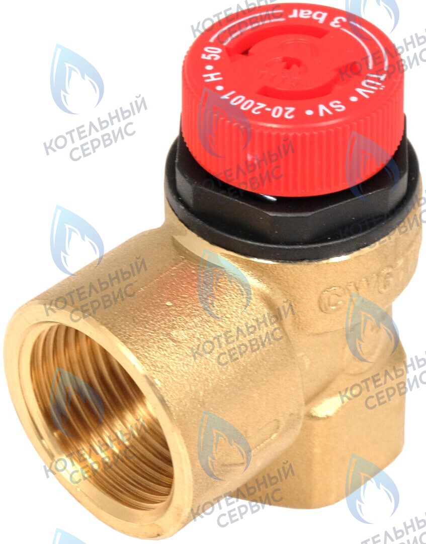 255000003 КЛАПАН ПРЕДОХРАНИТЕЛЬНЫЙ 3 БАР TIME POWER 50, 70 (SAFETY 3 BAR VALVE 50/70 kW) ITALTHERM в Санкт-Петербурге