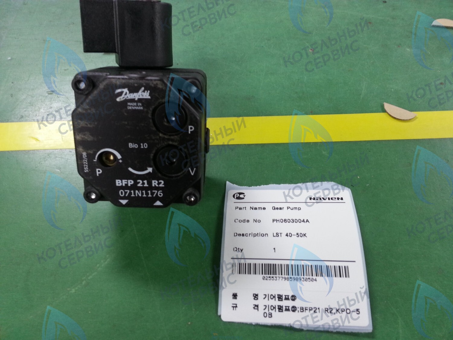 30004244A Насос топливный шестеренчатый Navien LST 13-40KG, LST 50-60KR (PH0603004A) в Санкт-Петербурге