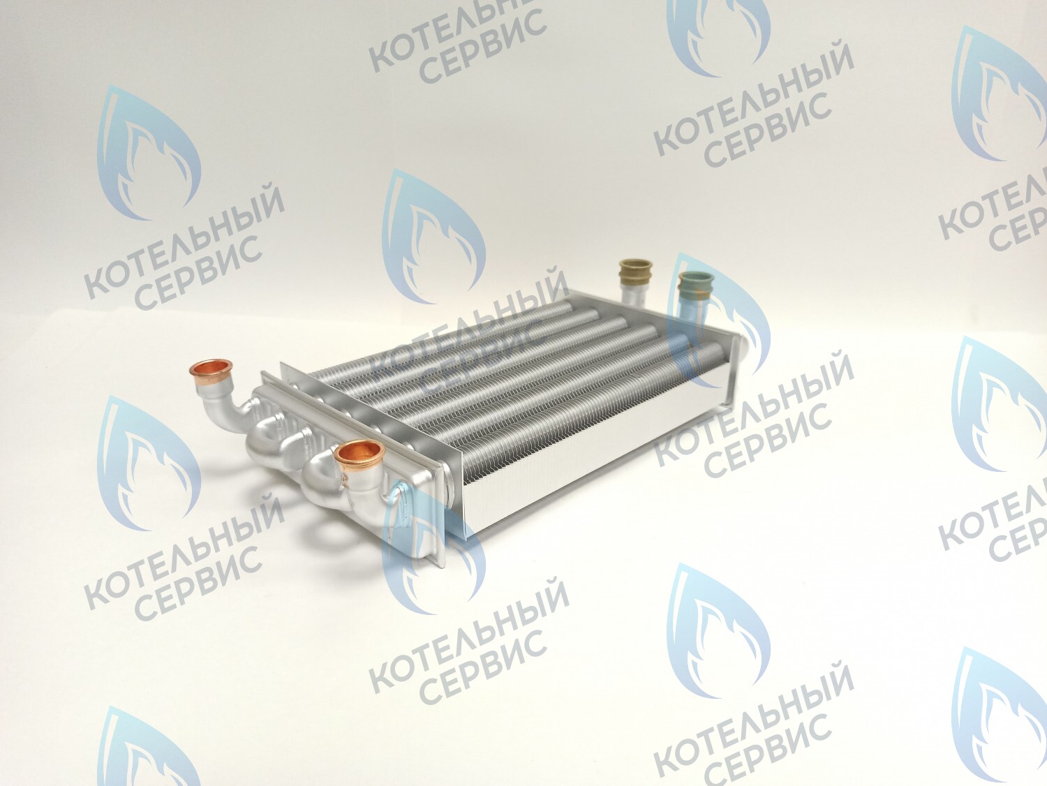 EB091-265 Теплообменник битермический под клипсы (после 01.08.2013) NEVALUX-7211, 7218, 7224 QF/BTGL21S-L270 (72117218) в Санкт-Петербурге