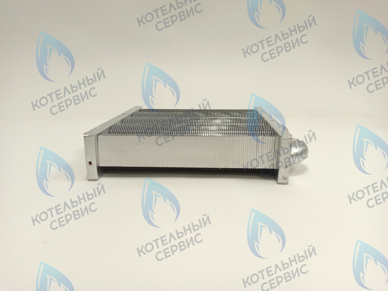 EM021-180 Теплообменник первичный основной (без фитингов) 180мм 85 FIN (130-200 HSG/ICH/MSC) (3318108610, 3318108640) DAEWOO в Санкт-Петербурге