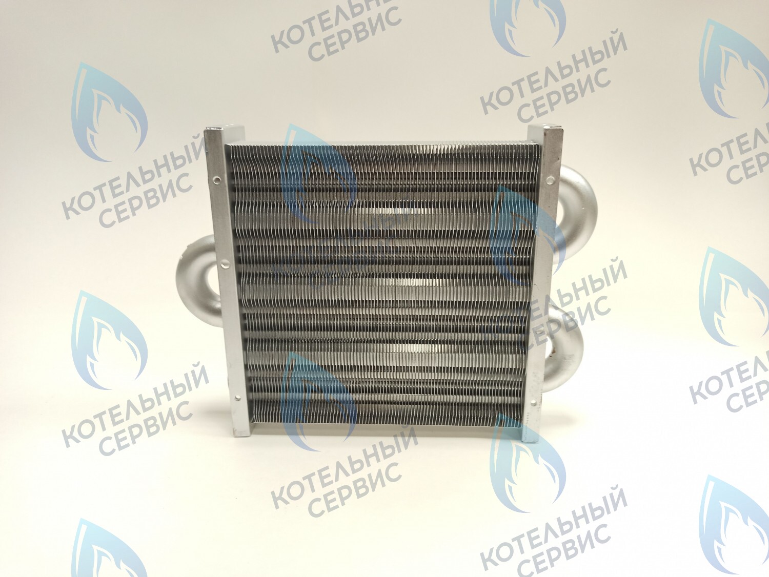 EM021-180 Теплообменник первичный основной (без фитингов) 180мм 85 FIN (130-200 HSG/ICH/MSC) (3318108610, 3318108640) DAEWOO в Санкт-Петербурге