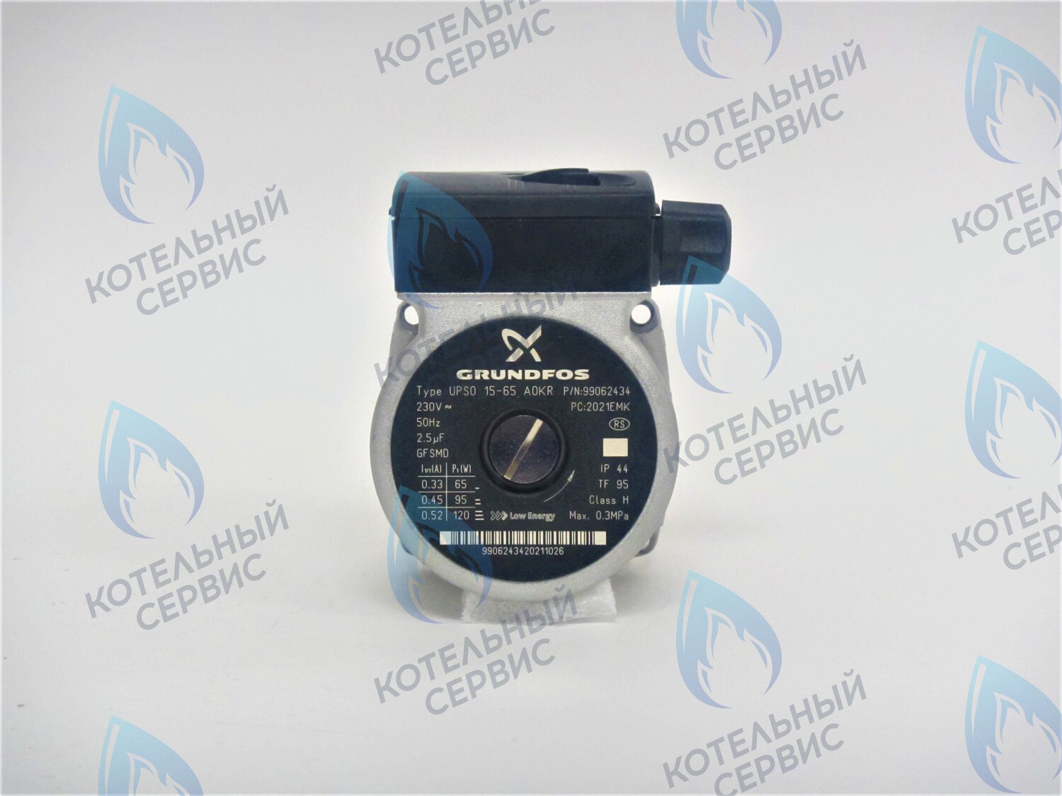 PH-G30CCW65-GR120-RR Двигатель насоса Grundfos (без улитки) 15-65 120W (коннектор справа) в Санкт-Петербурге