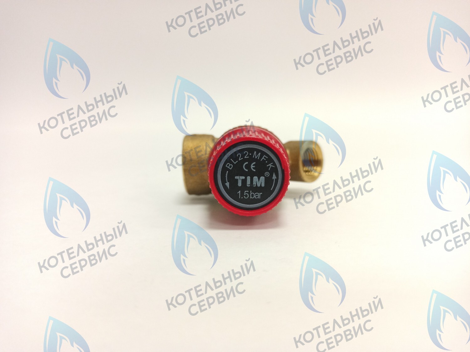  Клапан предохранительный с манометром TIM 1/2x1,5 бар (BL4802-1.5) в Санкт-Петербурге