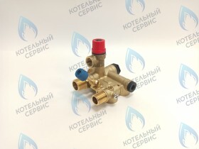 Трехходовой клапан в сборе BAXI ECO NOVA, ECO Classic (63104100551P)