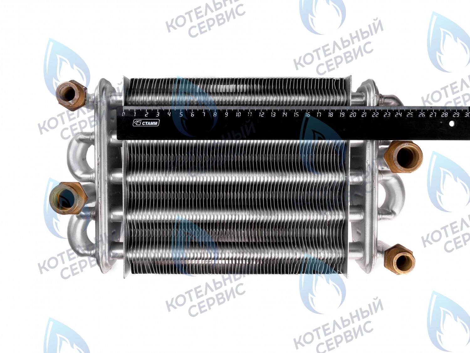 EB054-200 Теплообменник битермический 200мм 18кВт, 20кВт Oasis BM (P0000005994) в Санкт-Петербурге
