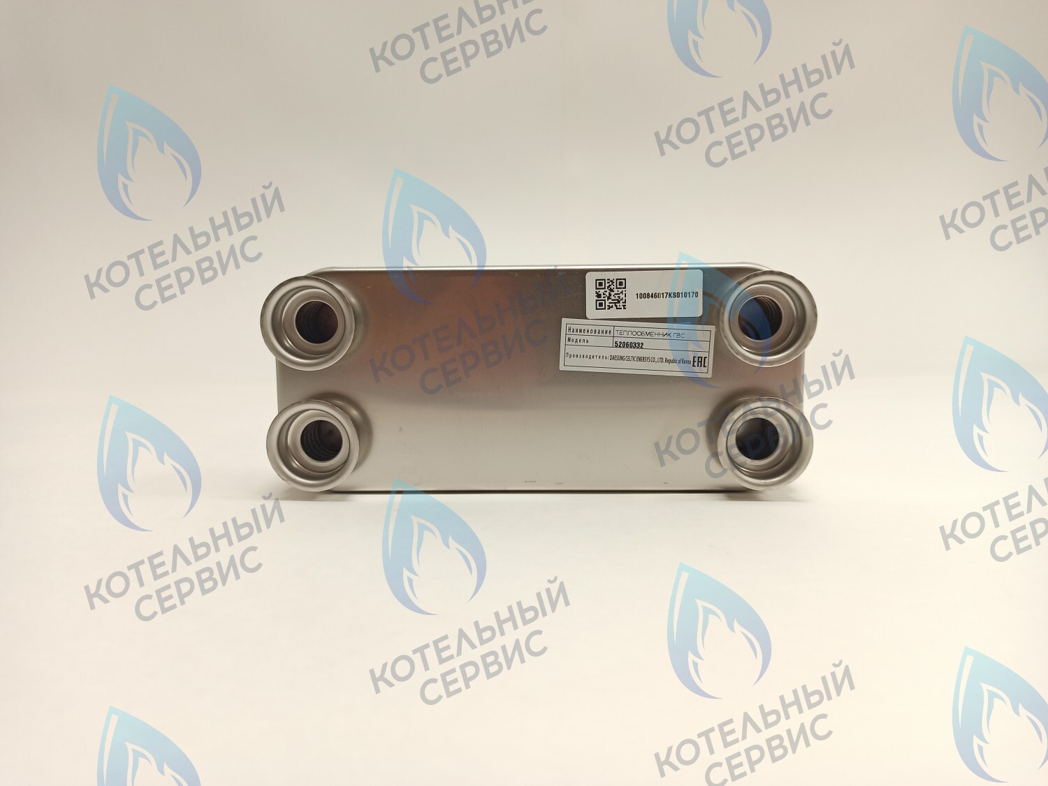 52060332 Теплообменник вторичный (ГВС) A24, D24 DAESUNG в Санкт-Петербурге