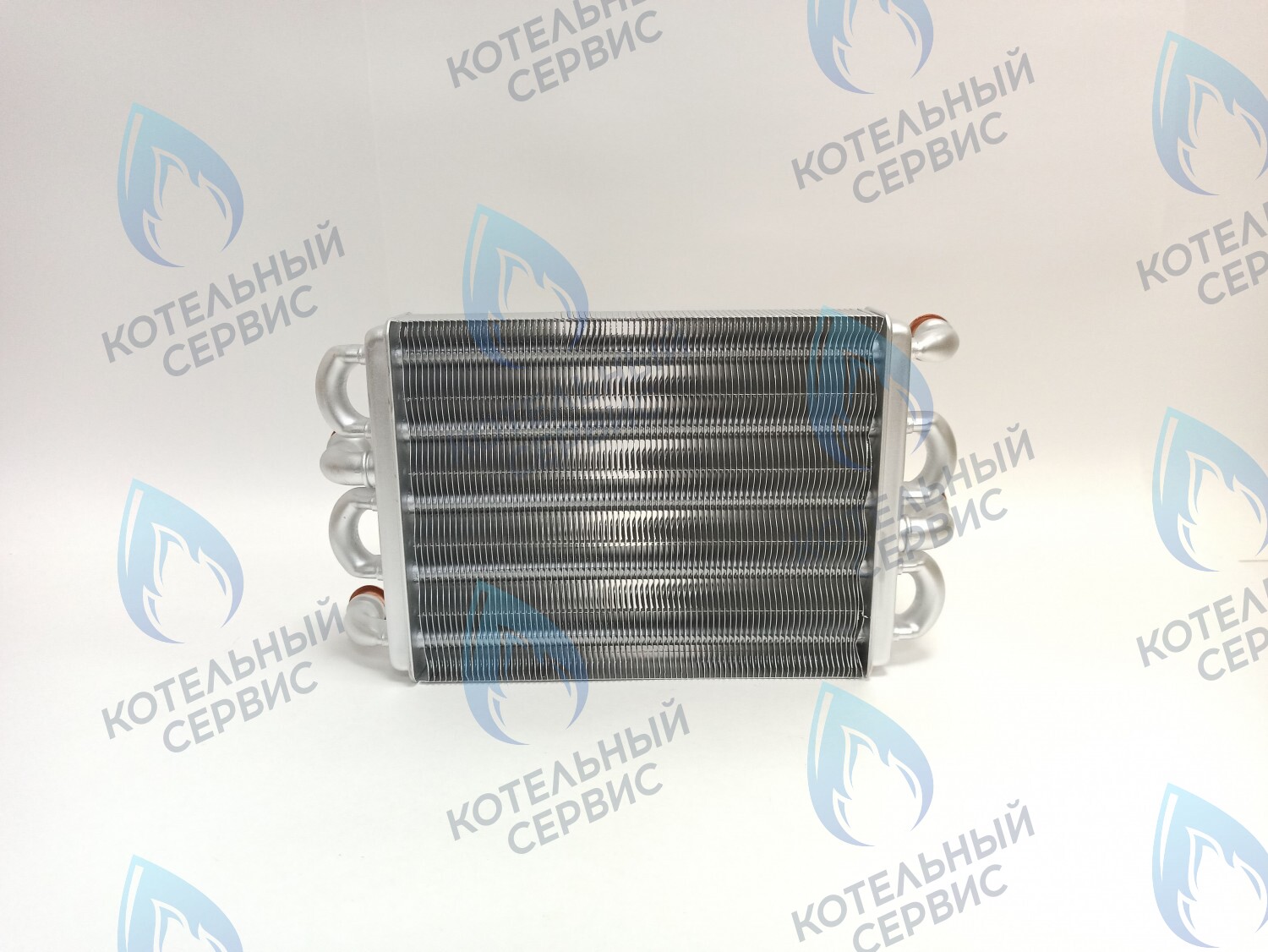 EB041-230 Битермический теплообменник (правильный размер) FERROLI DOMINA F 11-20 N, DOMIproject F 24 D (39837660, 39837665, 37405340) в Санкт-Петербурге