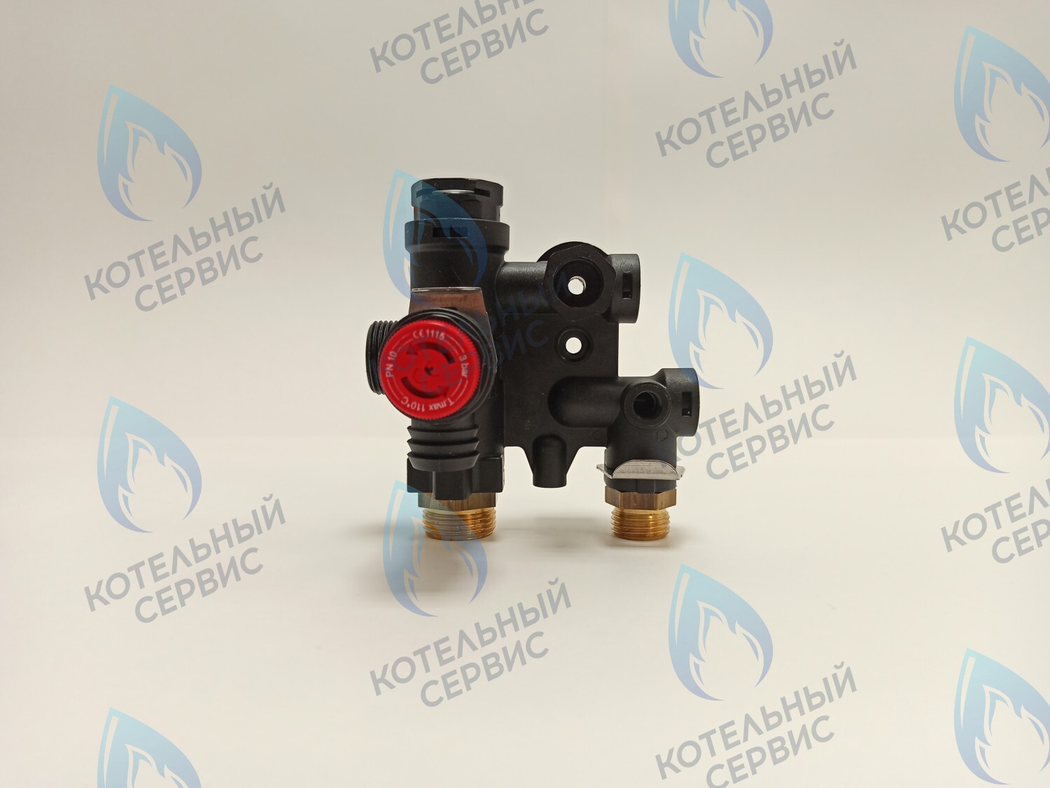 HH005B Часть гидрогруппы отопления подающая (пластик) Light 12кВт-18кВт-24кВт FEDERICA BUGATTI в Санкт-Петербурге