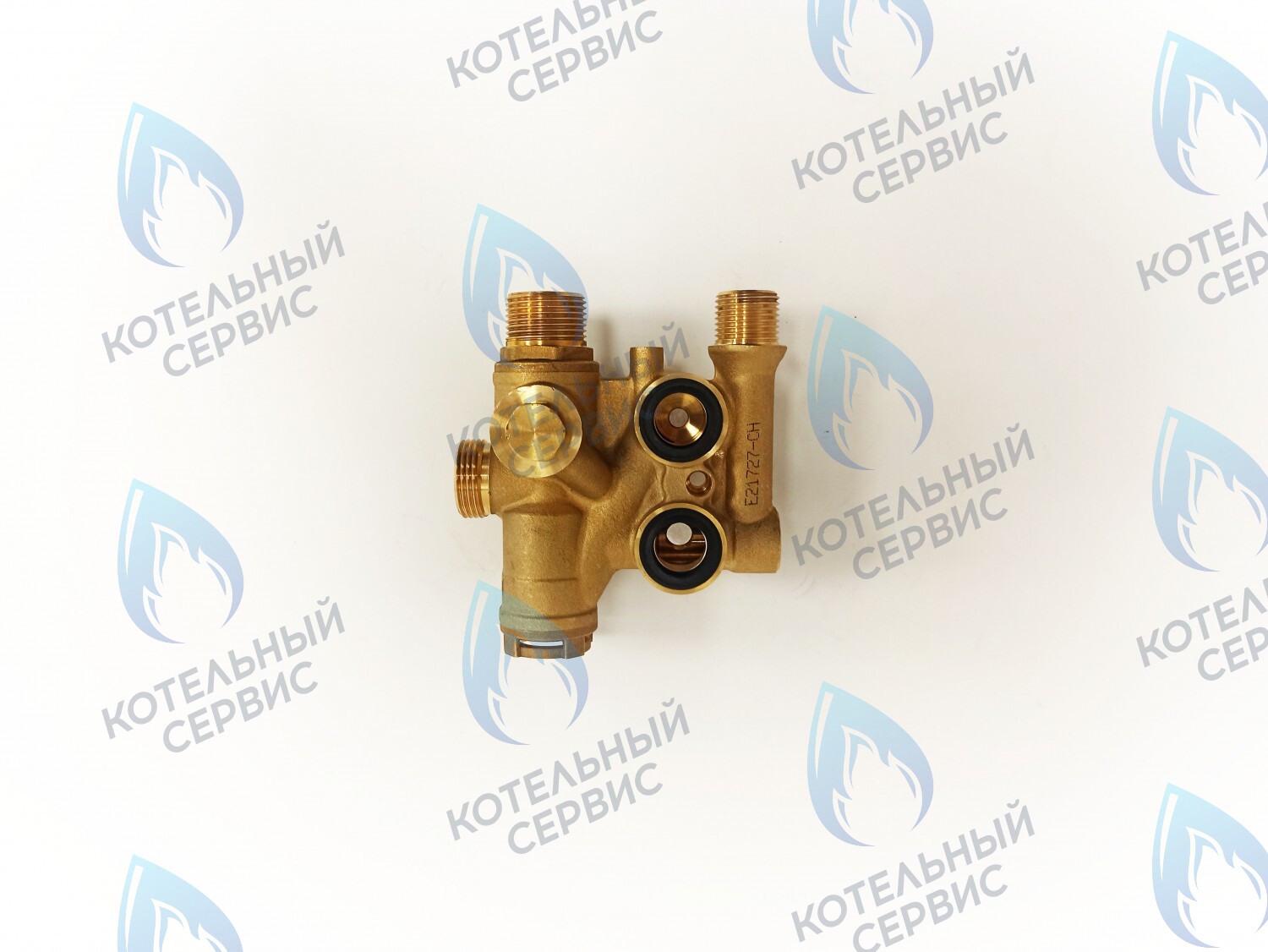 03-4019-02_Новый Клапан трехходовой (новый, шток 81,5мм) GAZECO 18 C2/T2, 24 C2/T2 Исполнение 2 (123) (после 07.14 г. до 05.16 г) в Санкт-Петербурге