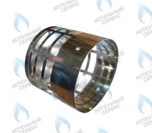 1KWMA86A Элемент конечный трубы дымоудаления (искрогаситель) D80 нержавеющая сталь KIT TERMIN.FUMI INOX FERROLI в Санкт-Петербурге