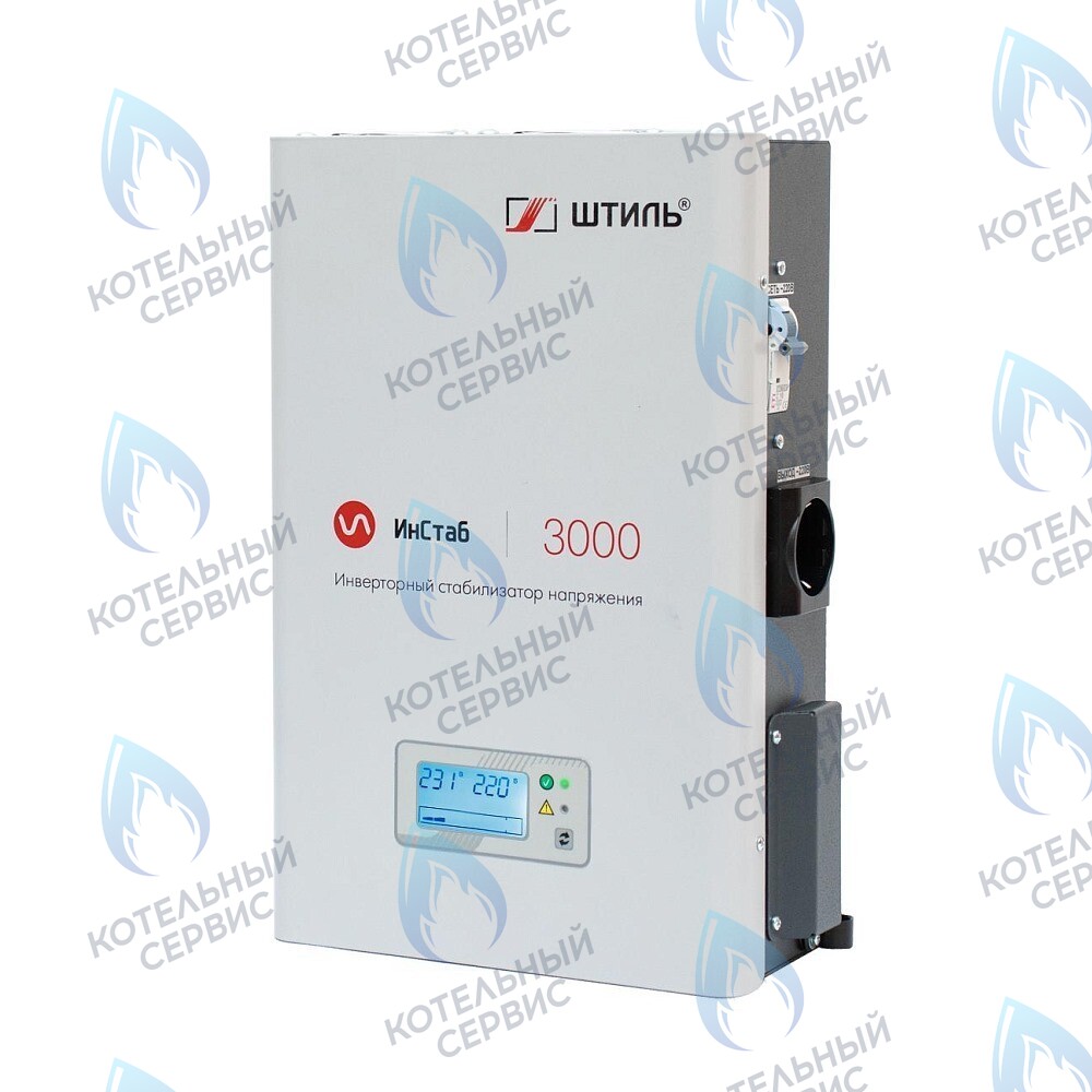 IS3000 (230В) Стабилизатор однофазный Штиль ИнСтаб IS3000 (230В) (3000 ВА/2500 Вт, инверторный) в Санкт-Петербурге