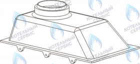 Коллектор отработанных газов 15,1кВт-18,6кВт CELTIC