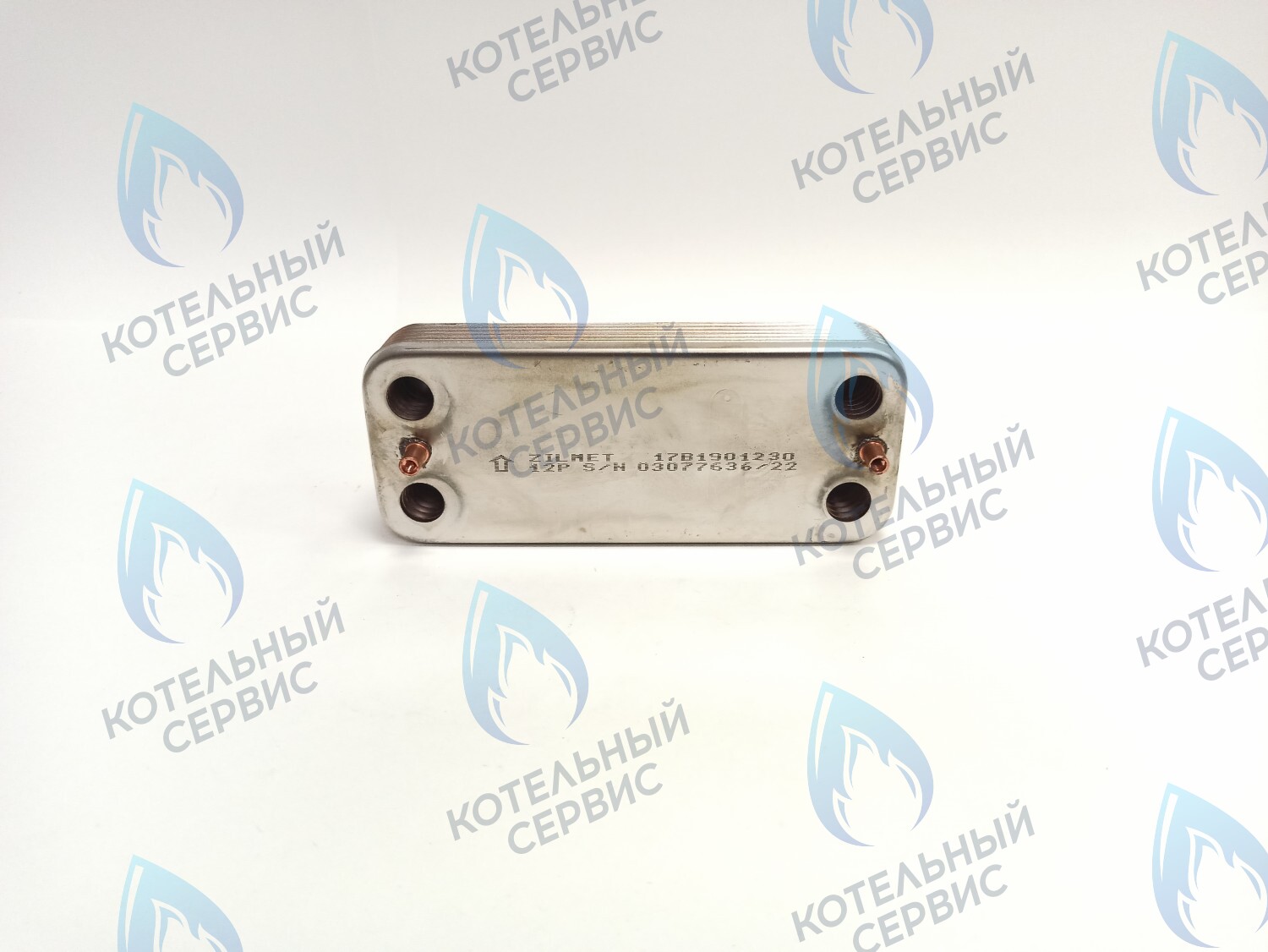 ES190P-160-12F-ZM Теплообменник  ГВС ZILMET вторичный 12 пластин 17B1901230 в Санкт-Петербурге