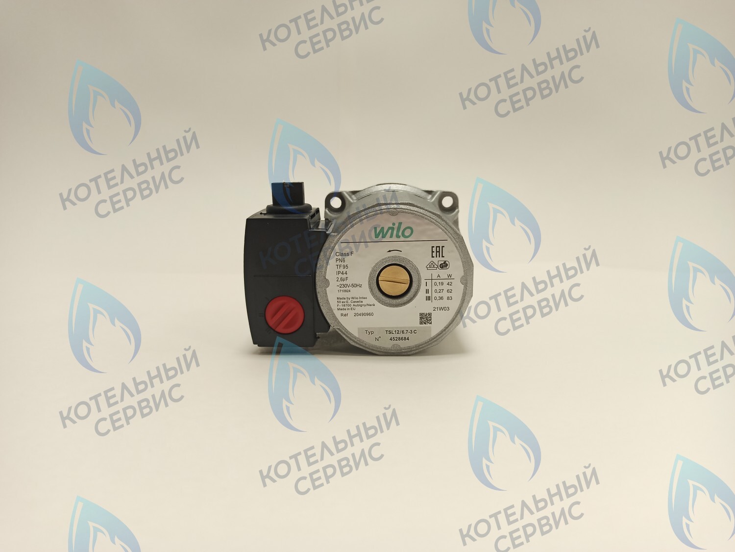 PH-W21CCW67-WC83BB Двигатель насоса (против часовой стрелки) 12/6.7 BOSCH WBN2000/WBN6000, BUDERUS U072 35 кВт (87186450600) (аналог WILO TSL 12/6.7-3c) в Санкт-Петербурге