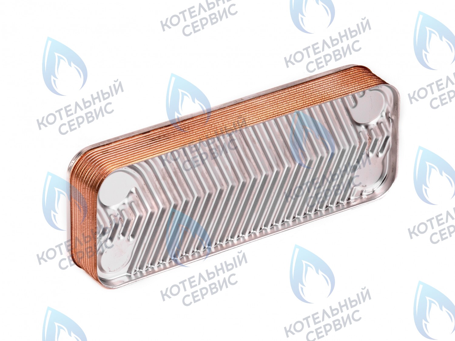 ES210P-166-12F-ZM Теплообменник  ГВС ZILMET вторичный 12 пластин (17B2071206) в Санкт-Петербурге