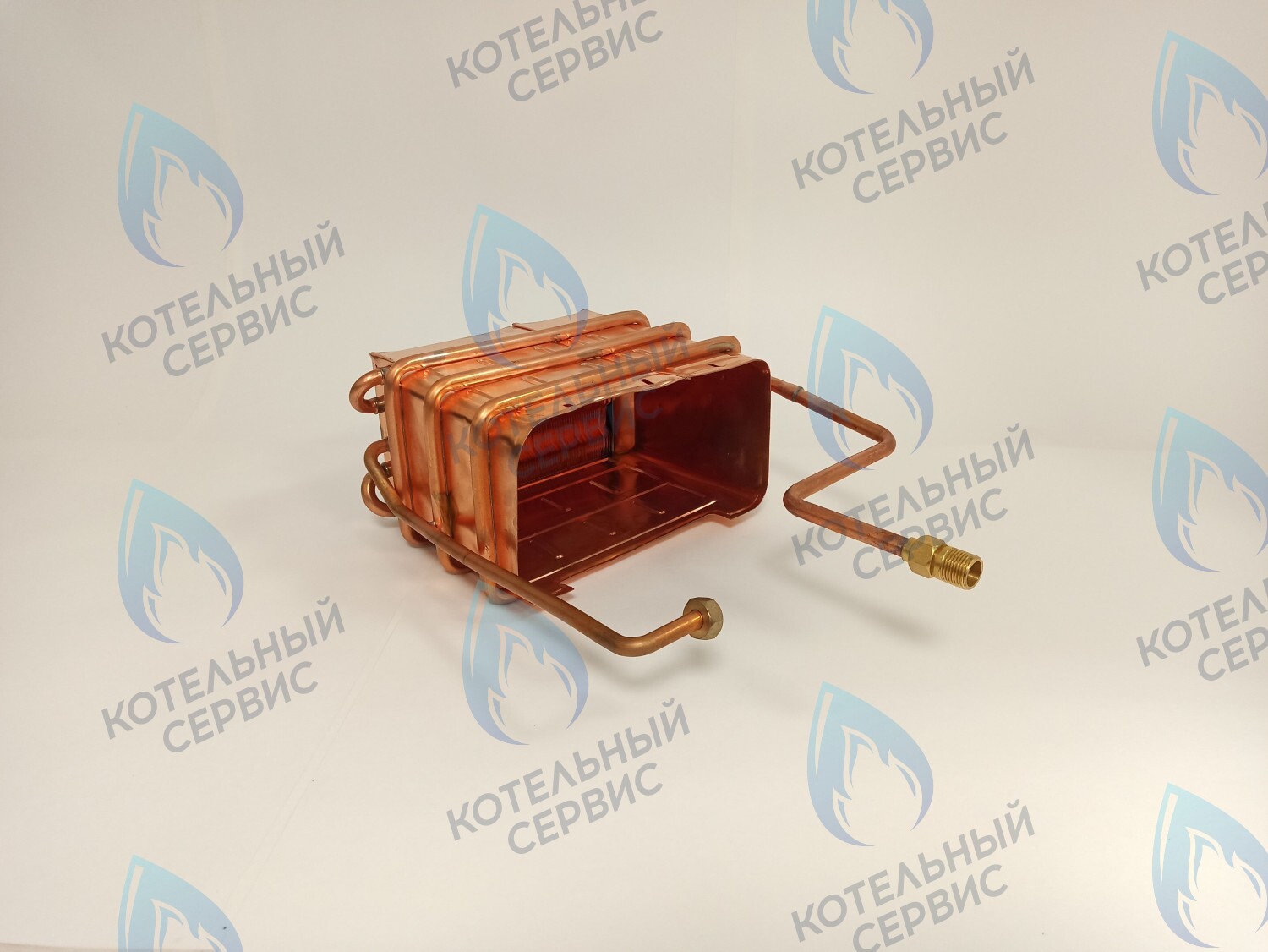 GHE02 Медный теплообменник для газовой колонки Genberg ЛЮКС в Санкт-Петербурге