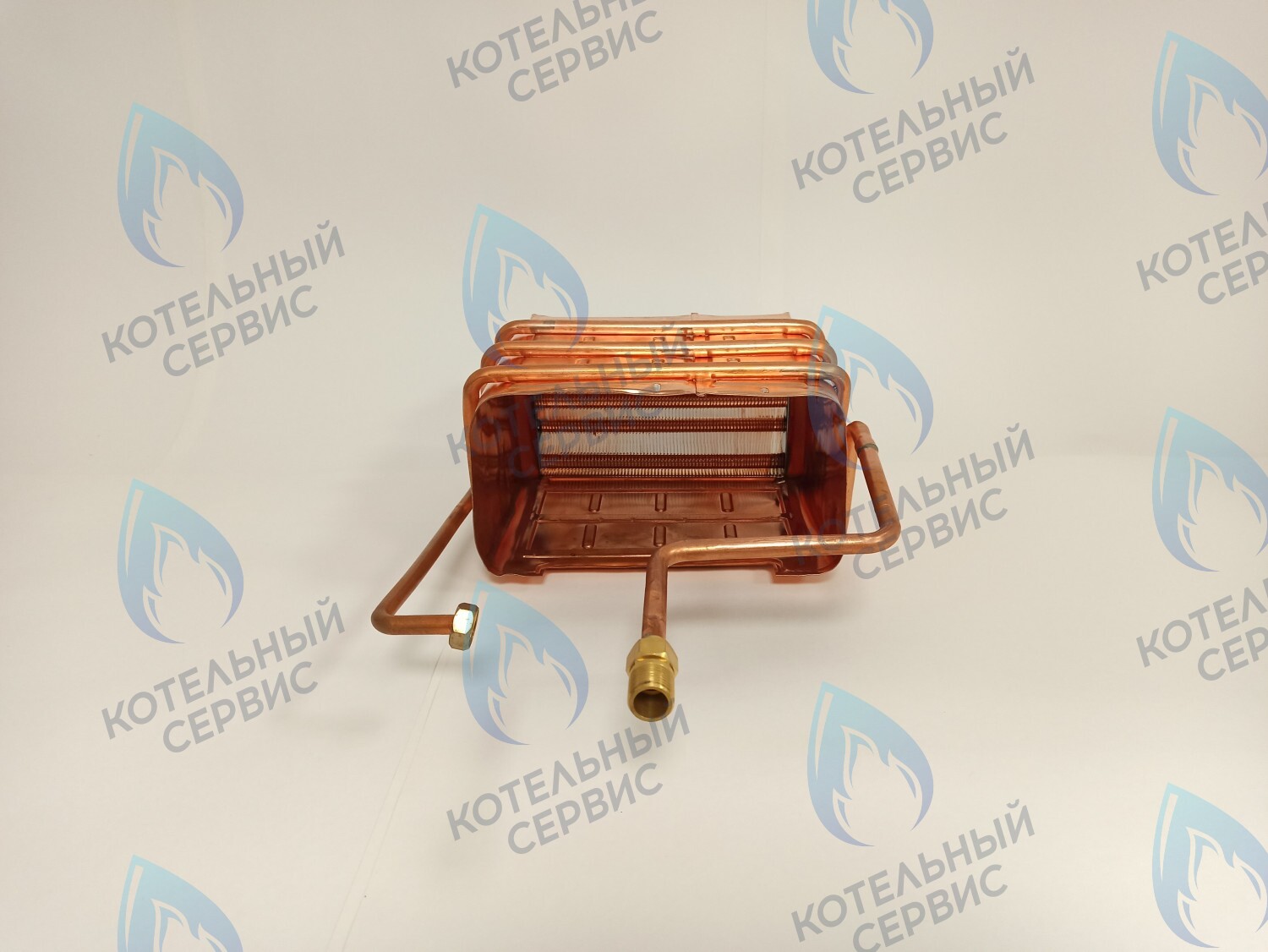 GHE02 Медный теплообменник для газовой колонки Genberg ЛЮКС в Санкт-Петербурге