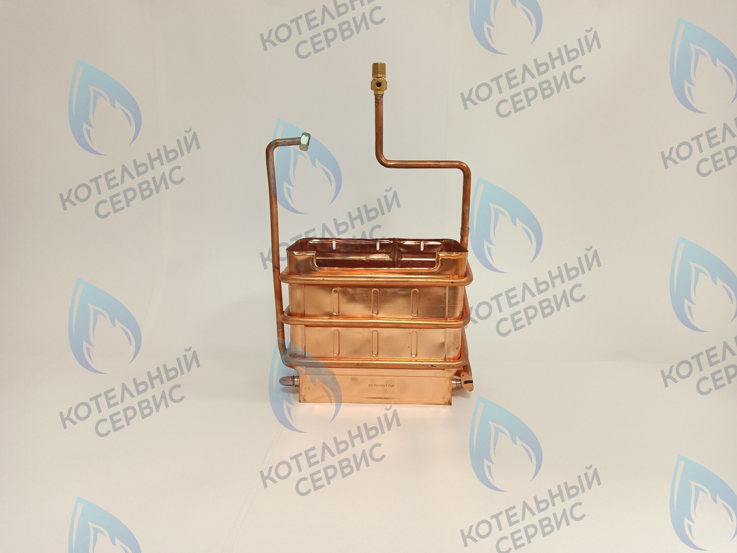 GHE02 Медный теплообменник для газовой колонки Genberg ЛЮКС в Санкт-Петербурге