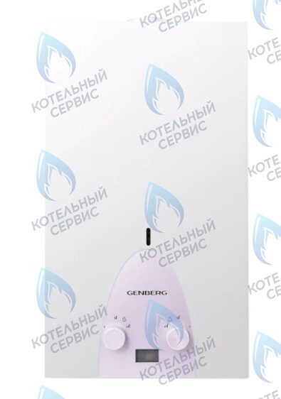 311.01 Водонагреватель проточный газовый (белый) Люкс 11л GENBERG в Санкт-Петербурге