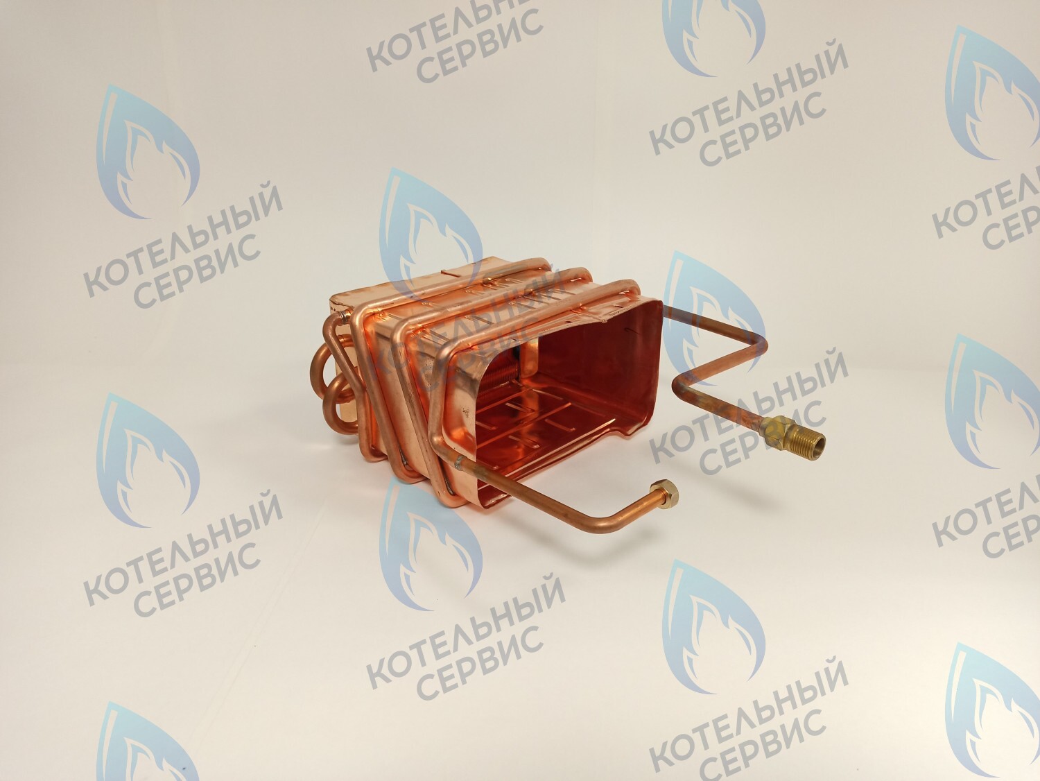 GHE01 Медный теплообменник для газовой колонки Genberg Премиум в Санкт-Петербурге