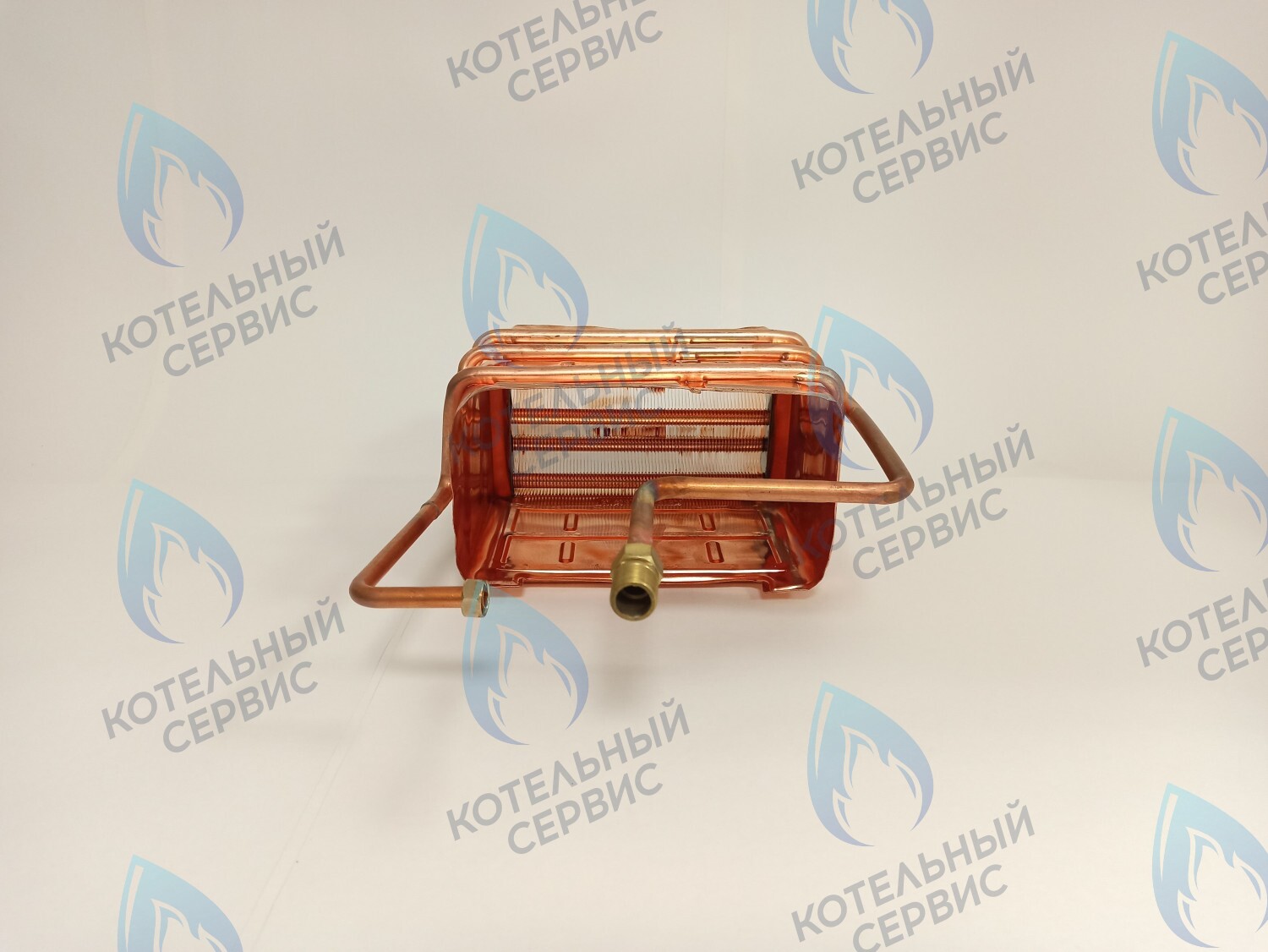 GHE01 Медный теплообменник для газовой колонки Genberg Премиум в Санкт-Петербурге