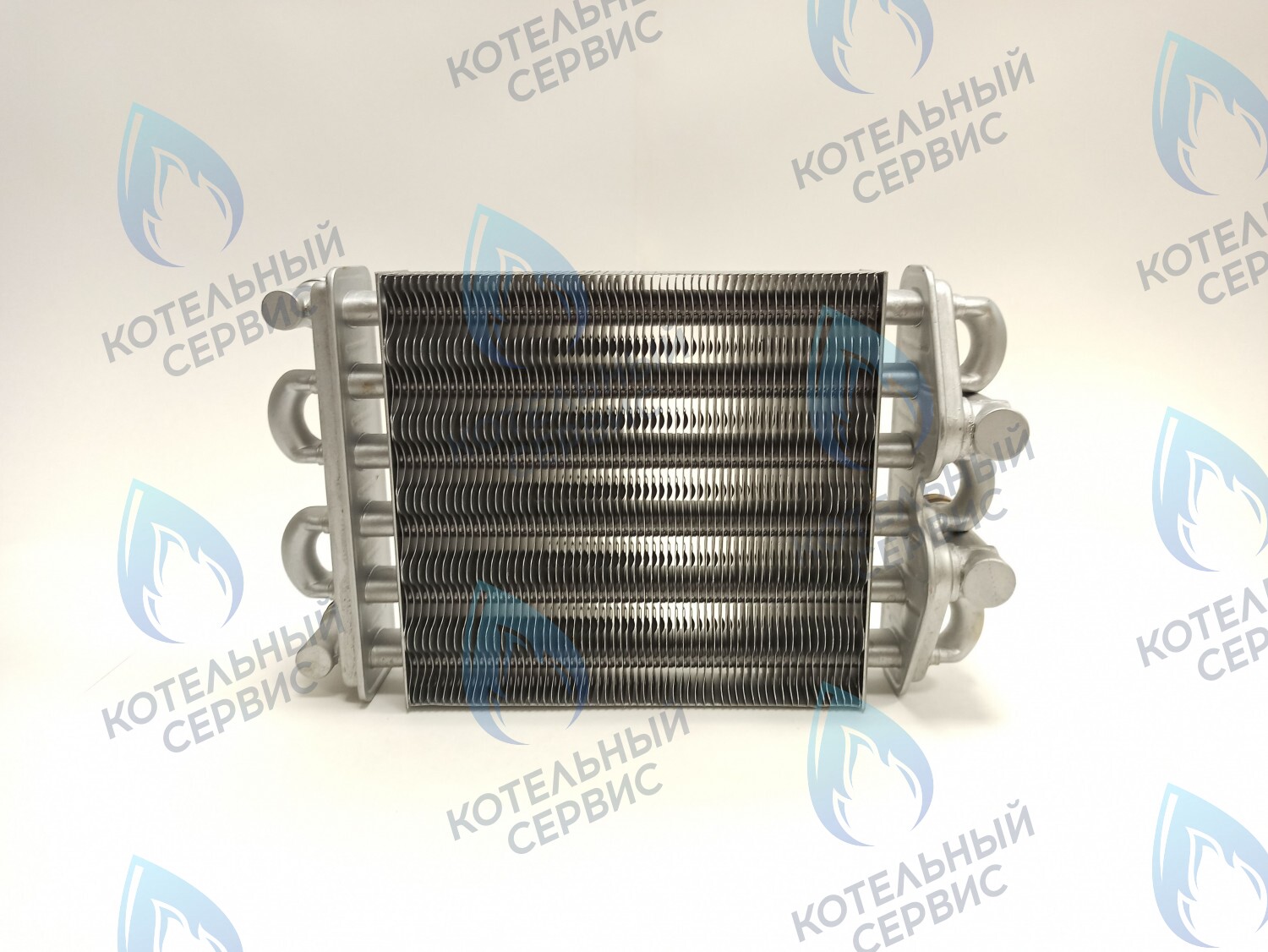 02-4011 Теплообменник битермический 198мм GAZECO 18-T1/C1 (с 05.2016) в Санкт-Петербурге