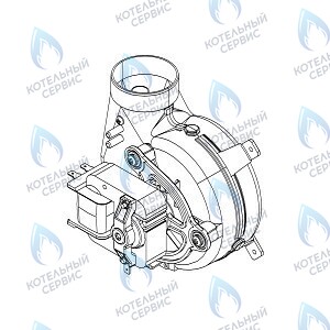 7856958 Вентилятор дымоудаления 30кВт-34кВт VIESSMANN в Санкт-Петербурге