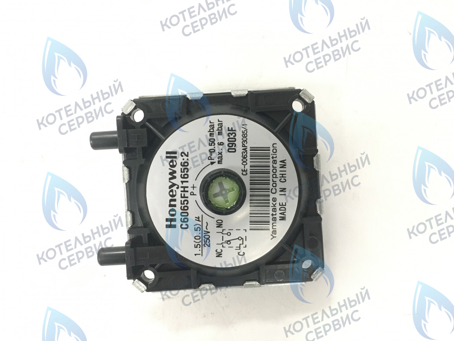 0020027672 Реле давления воздуха (прессостат, маностат) C6065AP1656:2 P=0,5 mbar CE-0063AP3085/1 PROTHERM (0020240108) в Санкт-Петербурге