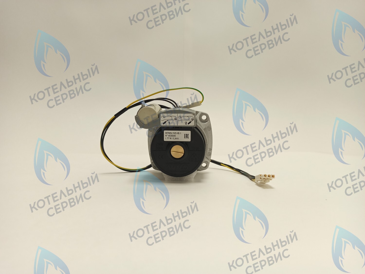 PH-W21CW50-WA82-Комп Двигатель насоса (черный пластик) (без улитки, с терминалом) (12/5, 15/5) аналог WILO 82w INTMSL15/5 HE-1 (21мм по часовой) в Санкт-Петербурге