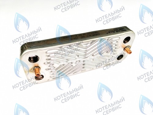 H3101081334010 Теплообменник ГВС (вторичный) 8 пластин 7021820018 ECO  FEDERICA BUGATTI в Санкт-Петербурге