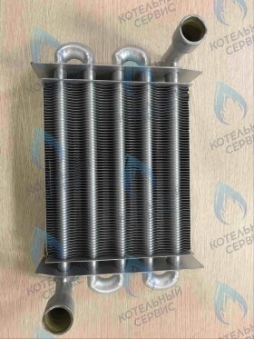 Первичный теплообменник 18кВт (210мм трубки 19мм для котлов до 07/2013) ROC