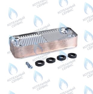 7828043 Пластинчатый теплообменник CB10-16 Viessmann в Санкт-Петербурге