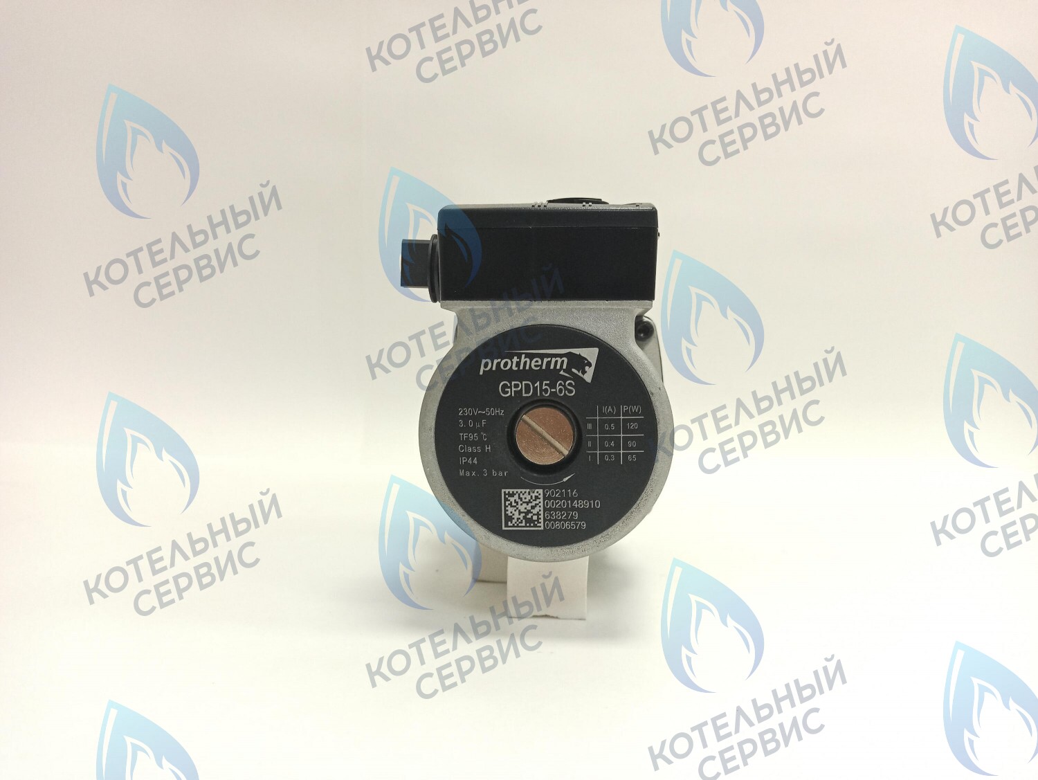 PMP01AP60-PR120-Комп Циркуляционный насос Protherm Гепард 12 / 23 MTV / MOV GPD15-6S (H-RU) (против часовой стрелки) (втулка 40мм, колесо 70/30мм) в Санкт-Петербурге