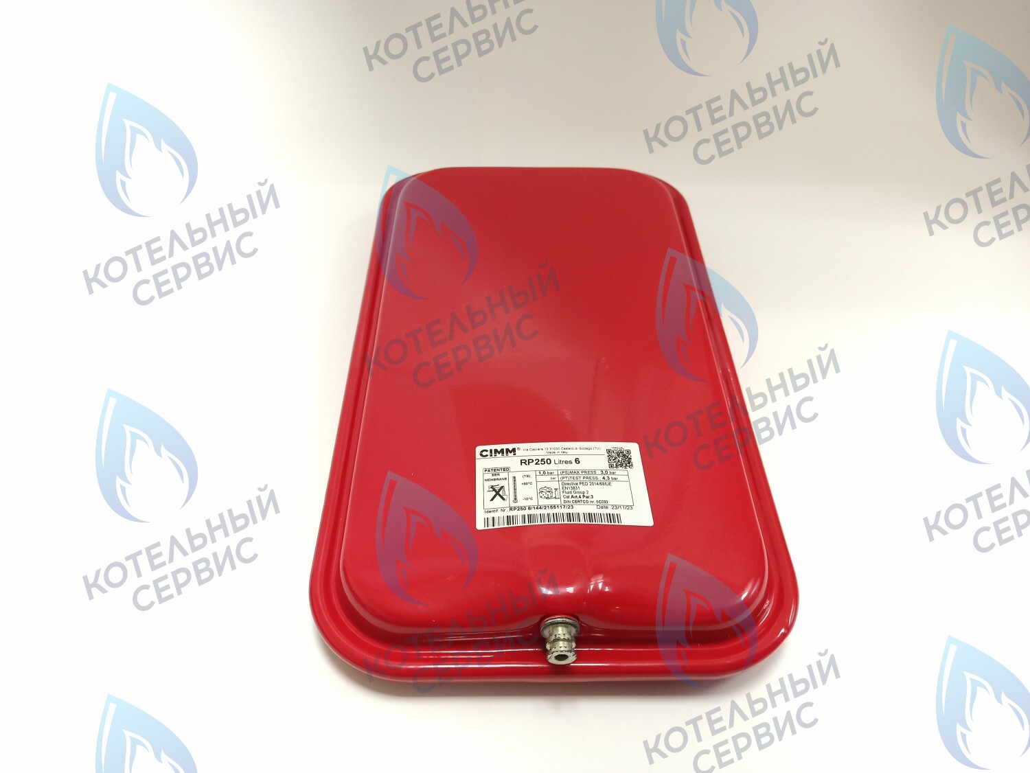 ET029-06L-CM Расширительный бак 6л (плоский) клипса Baxi MAIN-5 14-24 F (710471200) в Санкт-Петербурге