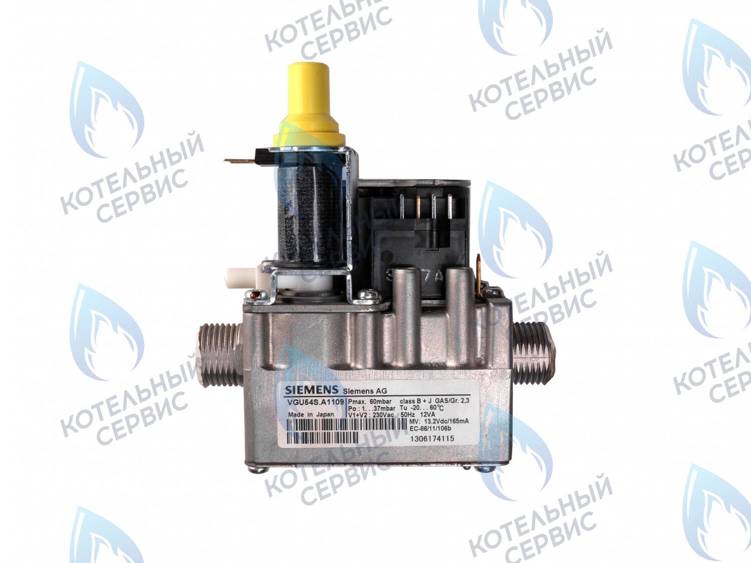 39812190 Газовый клапан Siemens VGU54S A1109 Ferroli Diva, Domina N (36800400) в Санкт-Петербурге