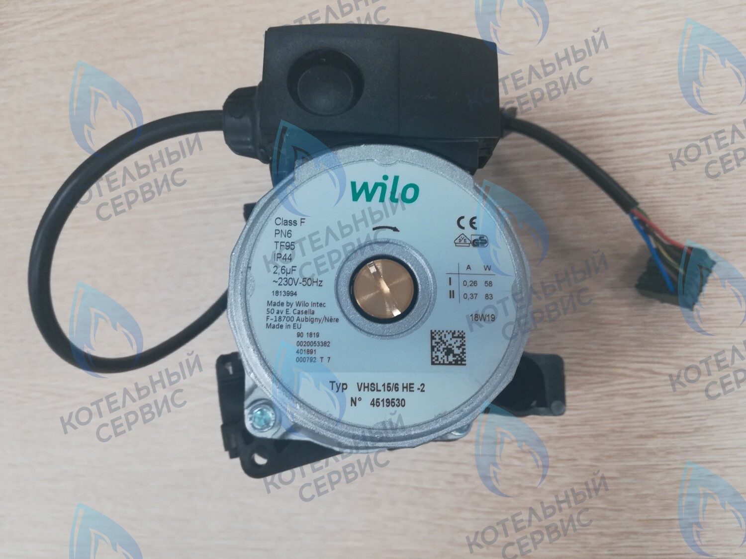 0020094635 Циркуляционный насос WILO VHSL 15/6 HE-2-12 (втулка 40мм, колесо 68/21мм) Protherm Скат вер 13 в Санкт-Петербурге