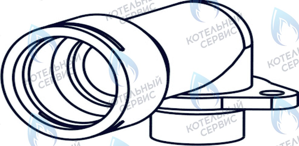 3040277 Угольник трехходового клапана  CELTIC-DS PLATINUM (все модели) (3040277) в Санкт-Петербурге