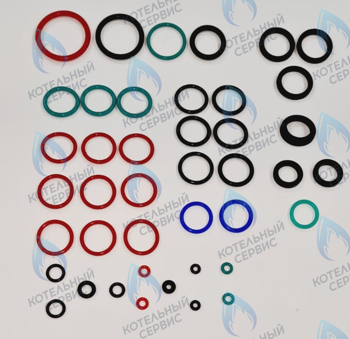 30007978A_Комплект на 1 котел Комплект на 1 котел прокладок ремонтный для настенных котлов Navien (кольца уплотнительные) в Санкт-Петербурге