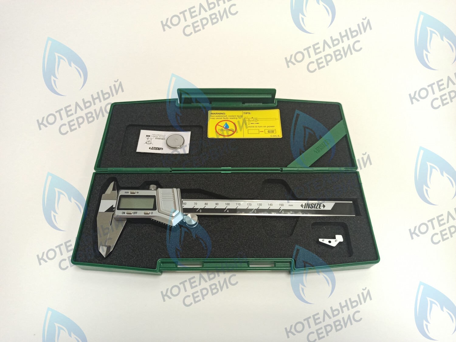 ZK004-150 Штангенциркуль металлический INSIZE 0-150мм с ЖК дисплеем в Санкт-Петербурге