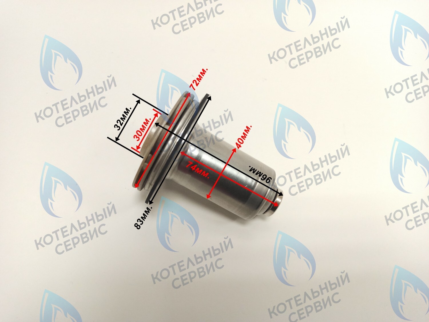 PPR-G30CCW-G40-72-02 Втулка ротор насоса (против часовой стрелки) Grundfos 15-60, 110W (легко входит) в Санкт-Петербурге