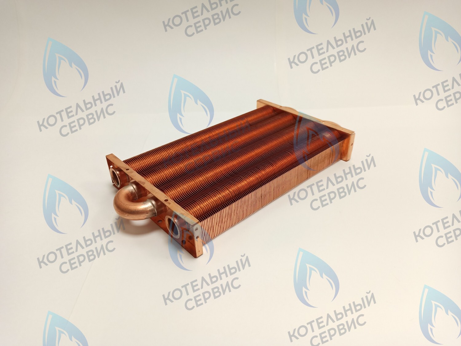 EM021-280-02 Теплообменник первичный основной (без фитингов) 280мм 122 FIN (250-300MSC) DAEWOO в Санкт-Петербурге