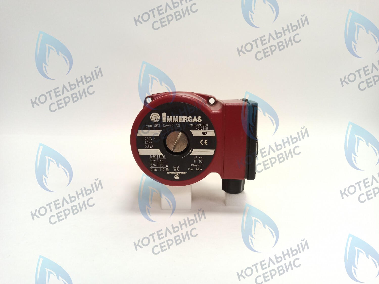 PH-G30CCW60-GR110RED Двигатель насоса Grundfos (без улитки) 15-60 110W (красный) в Санкт-Петербурге