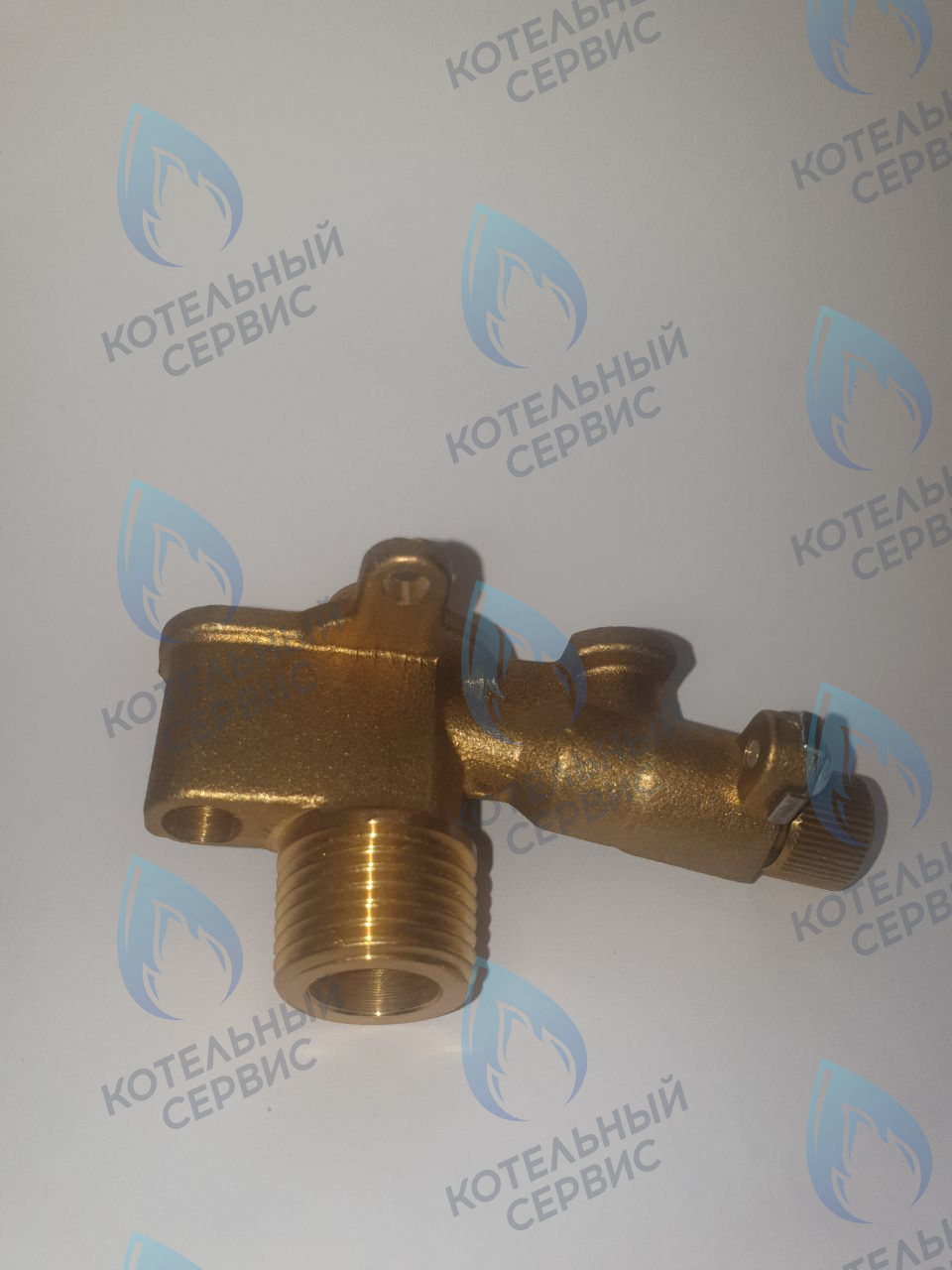 440013593 Штуцер входа холодной воды с краном подпитки RINNAI EMF в Санкт-Петербурге