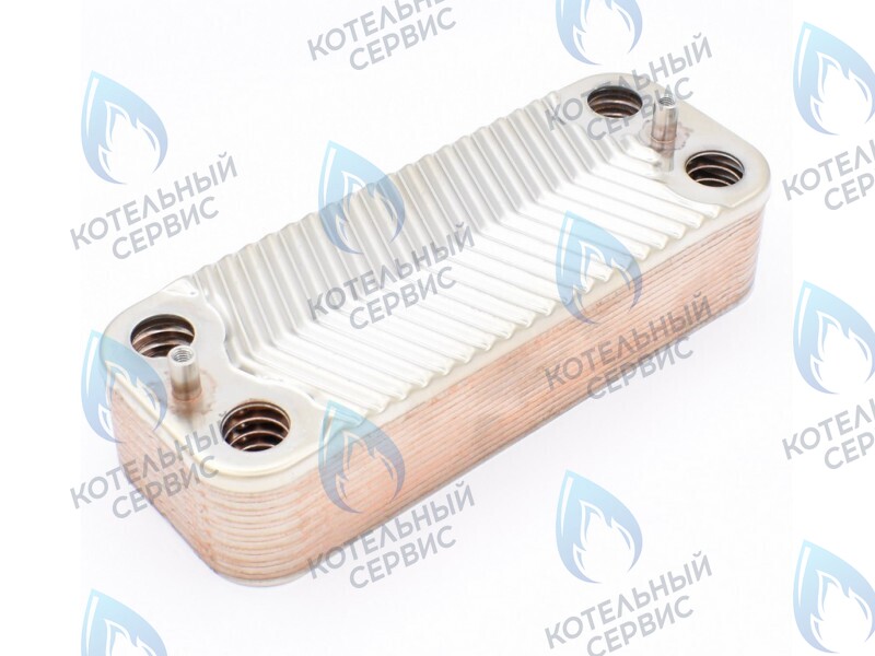 30018297A Теплообменник ГВС 16 пластин (вторичный) NAVIEN NCB700 35К в Санкт-Петербурге